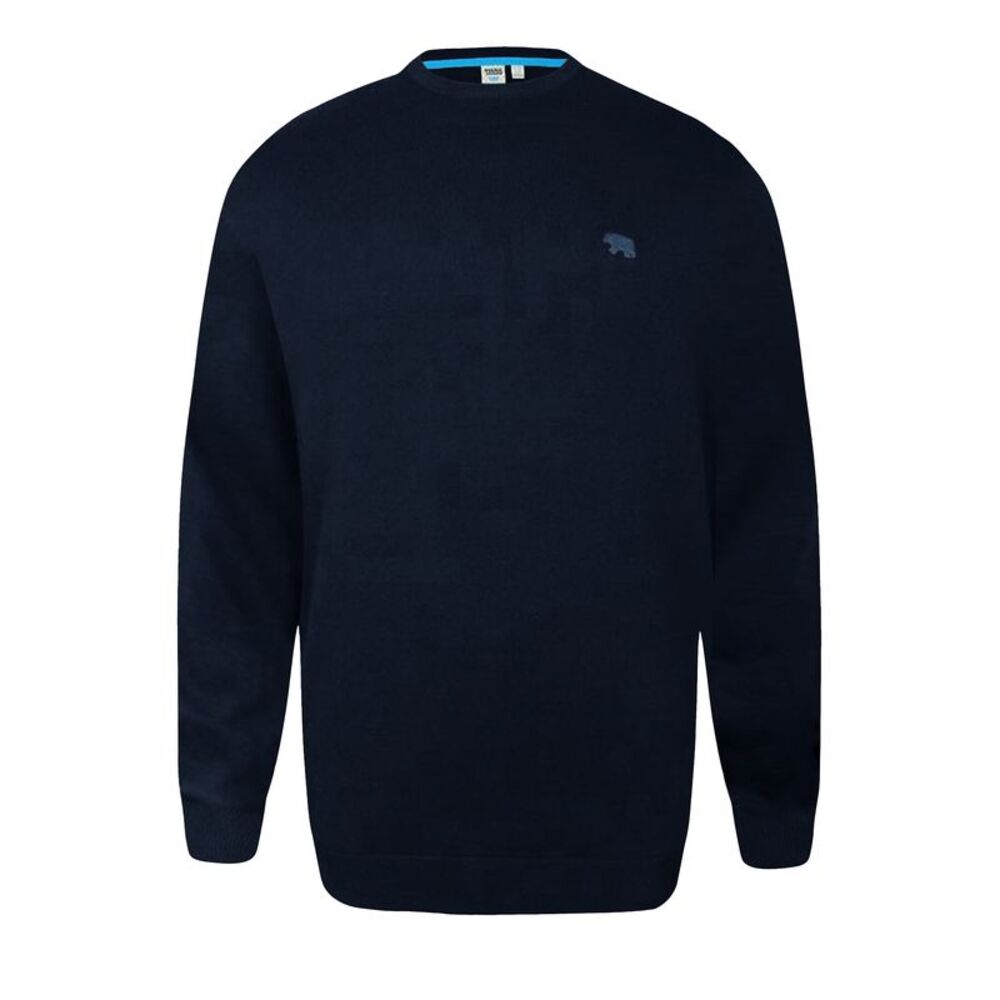 Duke Mens D555 Jovanni 2 Crew Neck Kingsize Sweatshirt / Navy